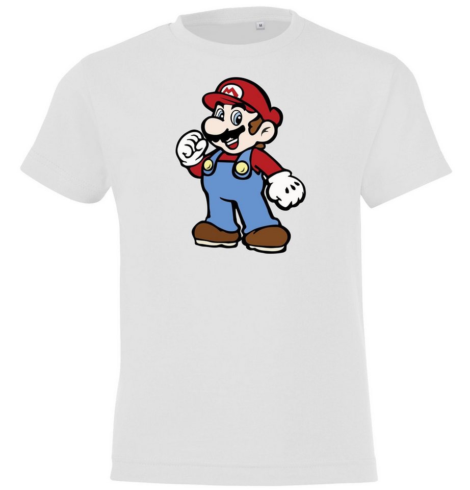 Youth Designz Print-Shirt Mario Kinder T-Shirt mit Trendigem Frontdruck von Youth Designz