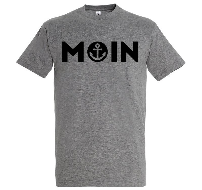 Youth Designz Print-Shirt Moin Logo Herren T-Shirt Anker Spruch mit modischem Aufdruck von Youth Designz