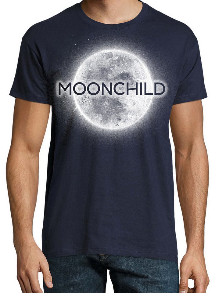 Youth Designz Print-Shirt Moonchild Herren T-Shirt mit lustigen Logo für Herren von Youth Designz