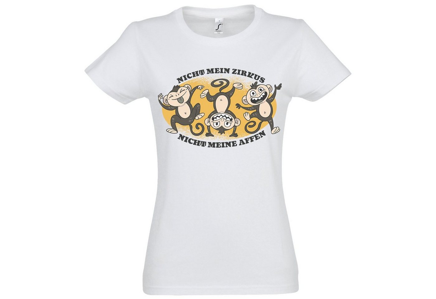 Youth Designz Print-Shirt "Nicht mein Zirkus" Damen T-Shirt mit modischem Print Youth Designz Print-Shirt "Nicht mein Zirkus" Damen T-Shirt mit modischem Print von Youth Designz