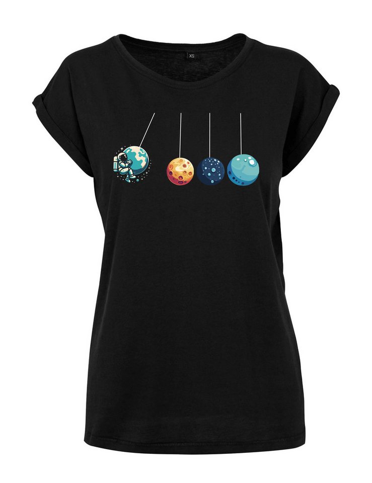 Youth Designz Print-Shirt "Planeten Universum" Damen T-Shirt Statement Geschenk Frauen Motiv mit stylischen Aufdruck für Frauen Youth Designz Print-Shirt "Planeten Universum" Damen T-Shirt Statement Geschenk Frauen Motiv mit stylischen Aufdruck für Frauen von Youth Designz