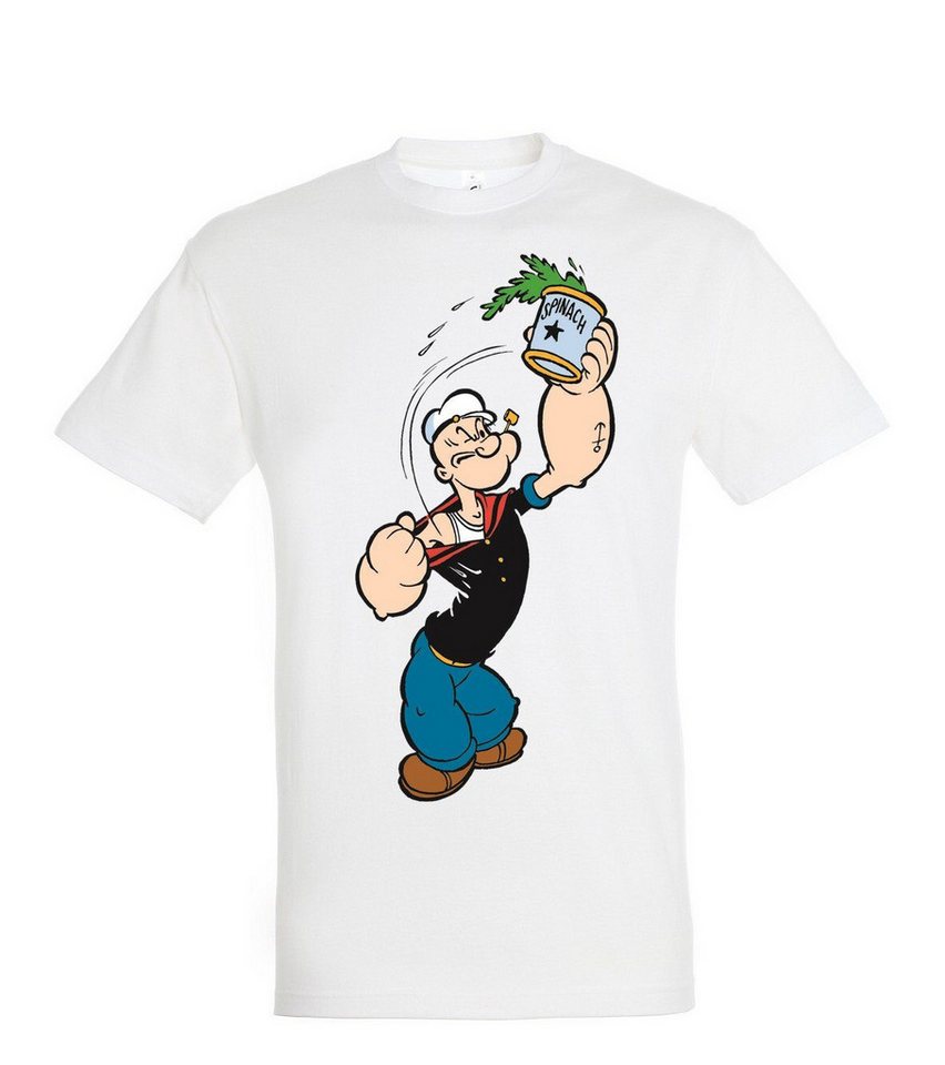Youth Designz Print-Shirt Popeye Herren T-Shirt Fun-Print Geschenk Männer Statement mit modischem Aufdruck von Youth Designz