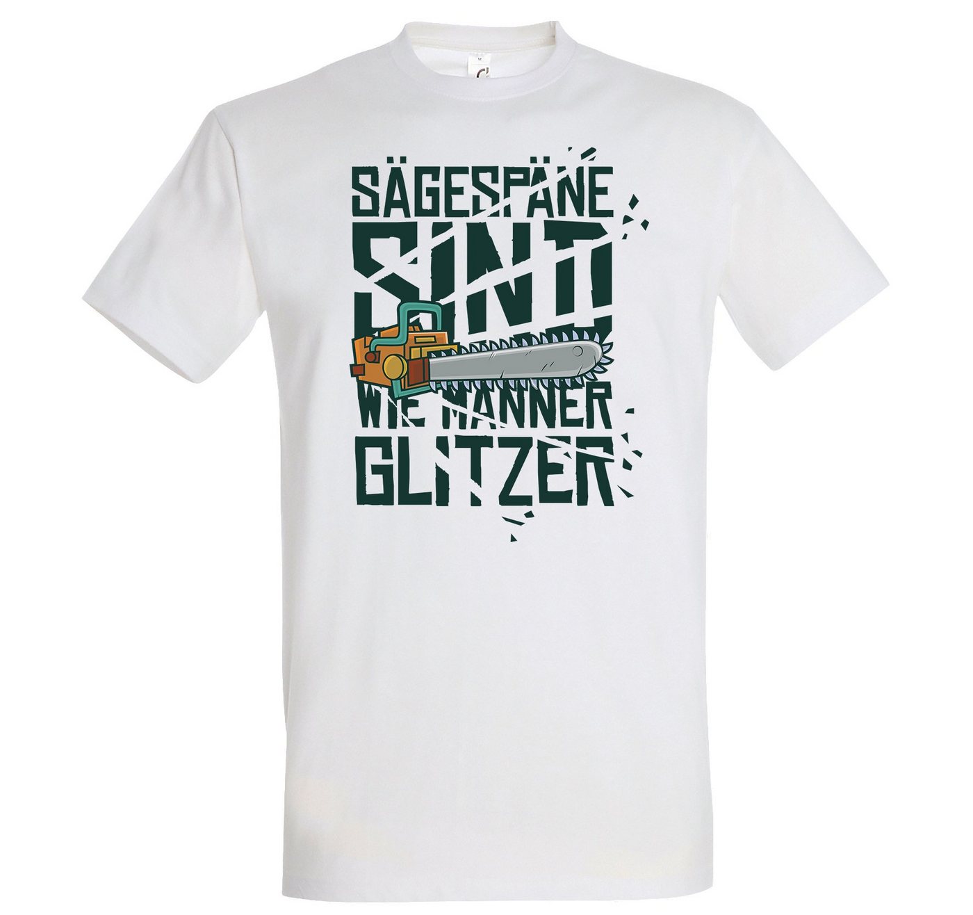 Youth Designz Print-Shirt Sägespäne Sind Wie Männer Glitzer" Herren T-Shirt mit lustigem Spruch" von Youth Designz