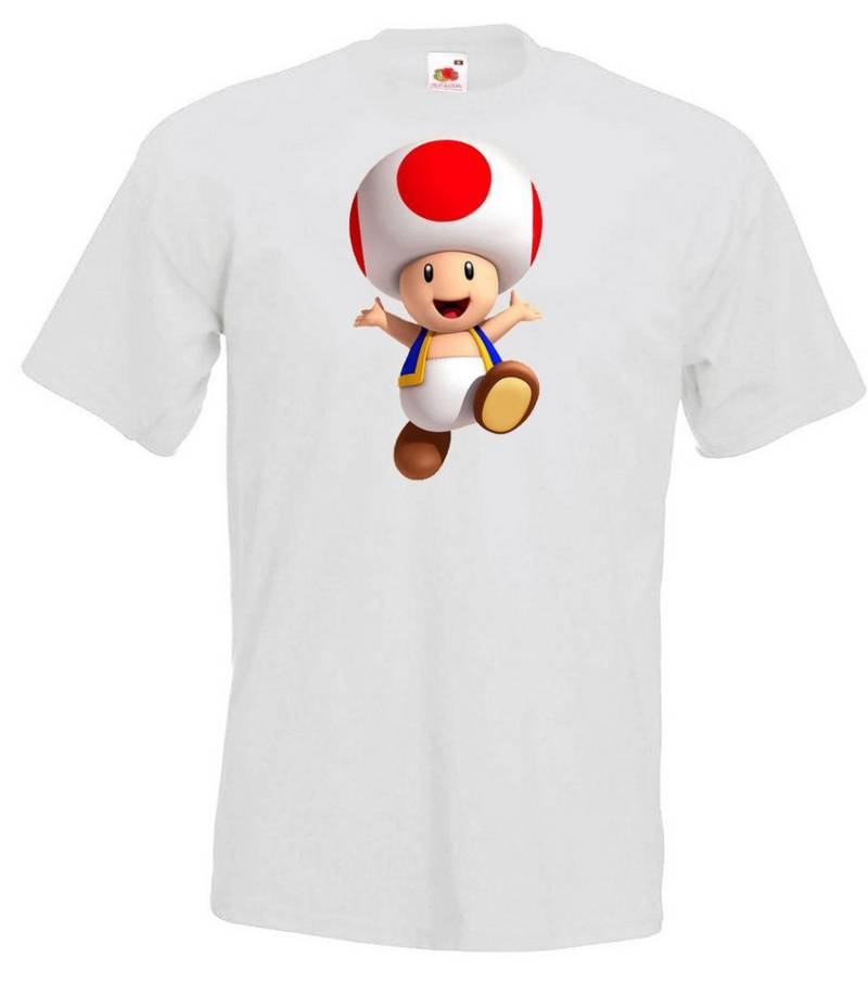 Youth Designz Print-Shirt Toad Herren Fun T-Shirt mit Trendigem Frontdruck von Youth Designz