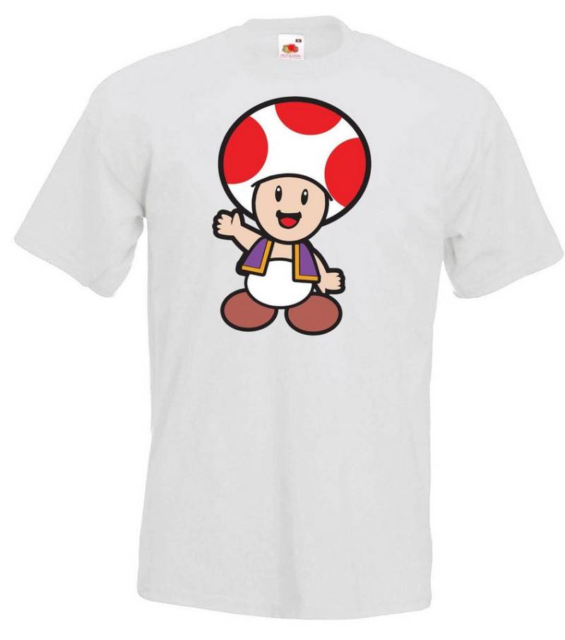 Youth Designz Print-Shirt Toad Herren T-Shirt mit lustigem Frontprint für Herren von Youth Designz