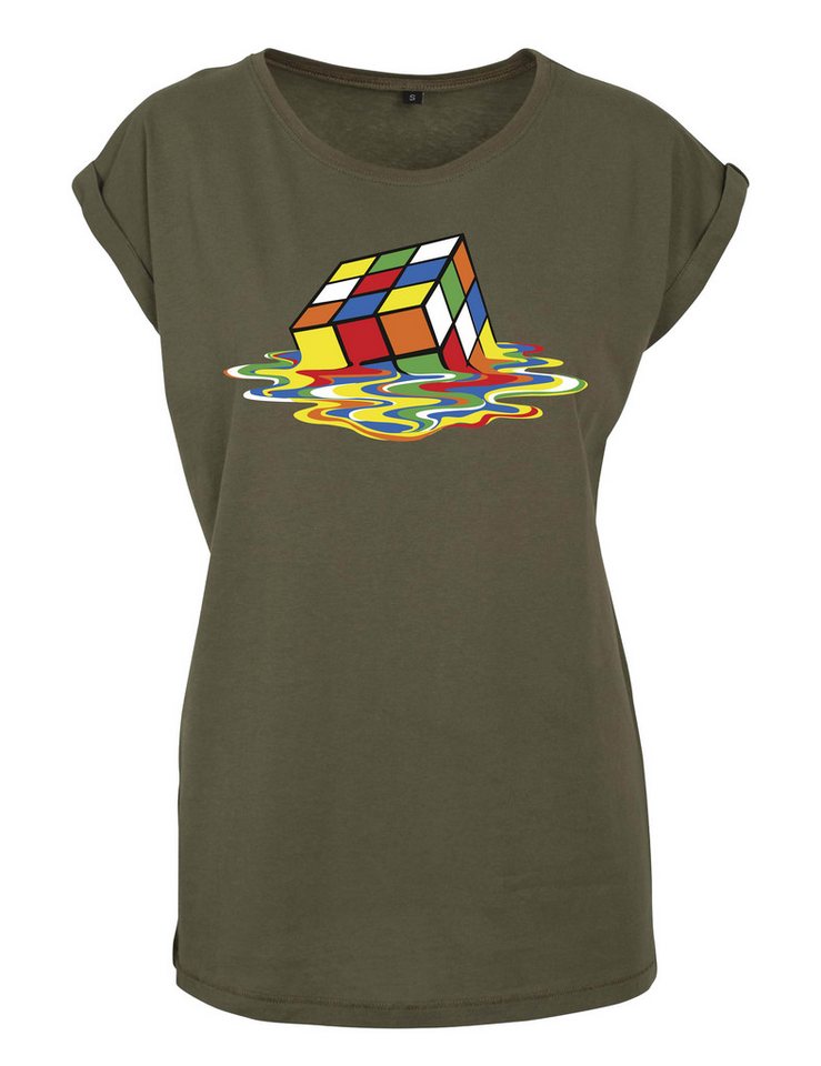 Youth Designz Print-Shirt "Zauberwürfel" Damen T-Shirt als Statement oder Geschenk Frauen Motiv mit stylischen Aufdruck für Frauen Youth Designz Print-Shirt "Zauberwürfel" Damen T-Shirt als Statement oder Geschenk Frauen Motiv mit stylischen Aufdruck für Frauen von Youth Designz