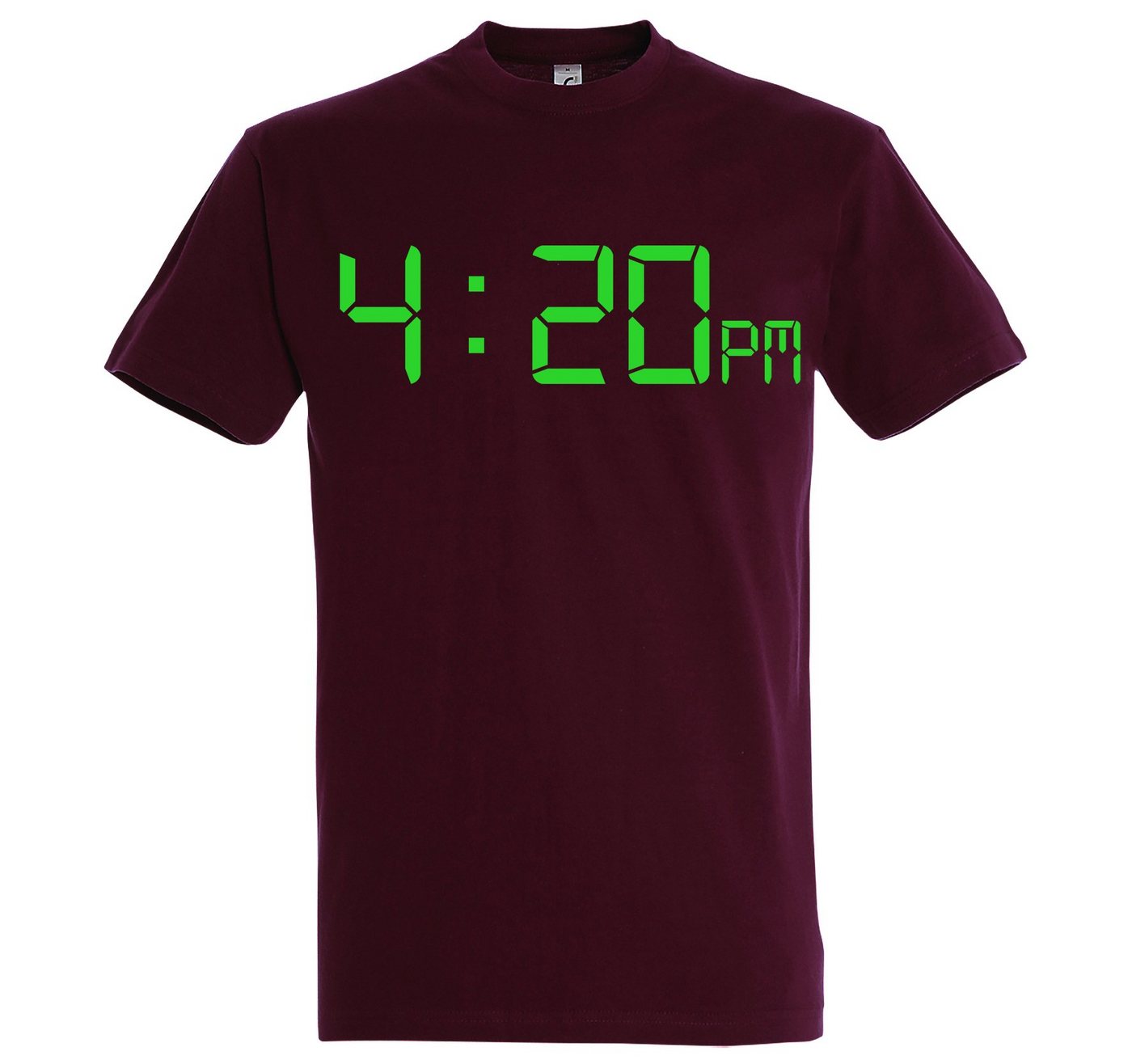 Youth Designz T-Shirt 4:20 Herren T-Shirt mit lustigem Frontprint von Youth Designz