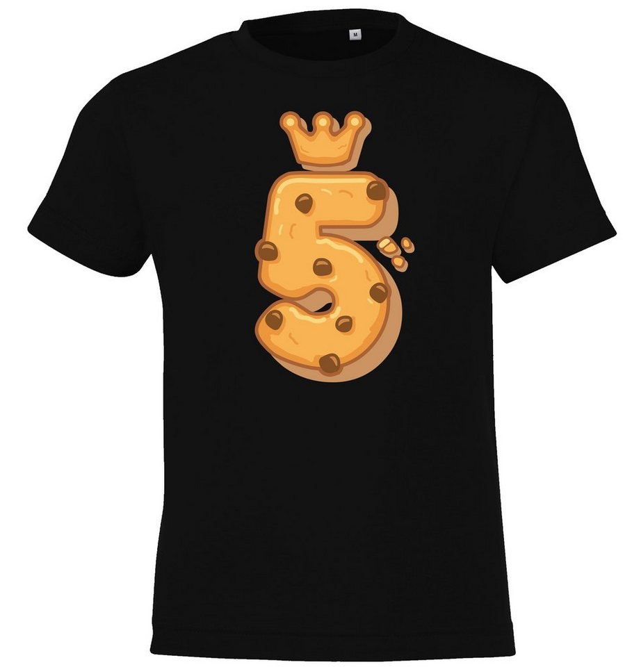 Youth Designz T-Shirt 5 Jahre Alt Geburtstags T-Shirt für Jungen und Mädchen mit lustigem Frontprint von Youth Designz