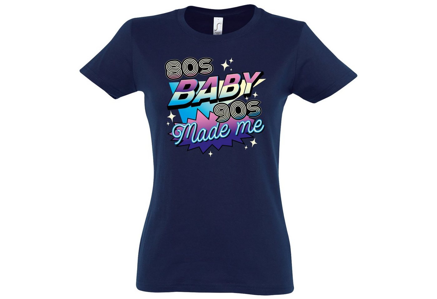 Youth Designz T-Shirt 80'S BABY 90'S Made me Damen Shirt mit Trendigem Retro Look von Youth Designz