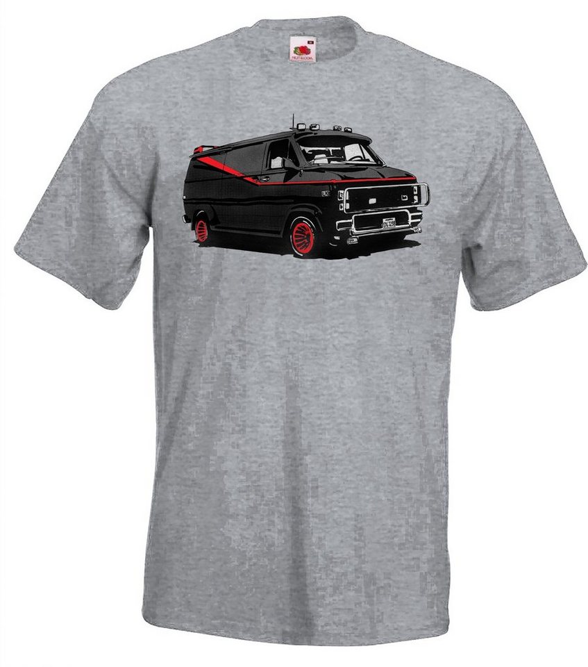 Youth Designz T-Shirt A-Team Van Herren T-Shirt mit trendigem Frotnprint Youth Designz T-Shirt A-Team Van Herren T-Shirt mit trendigem Frotnprint von Youth Designz