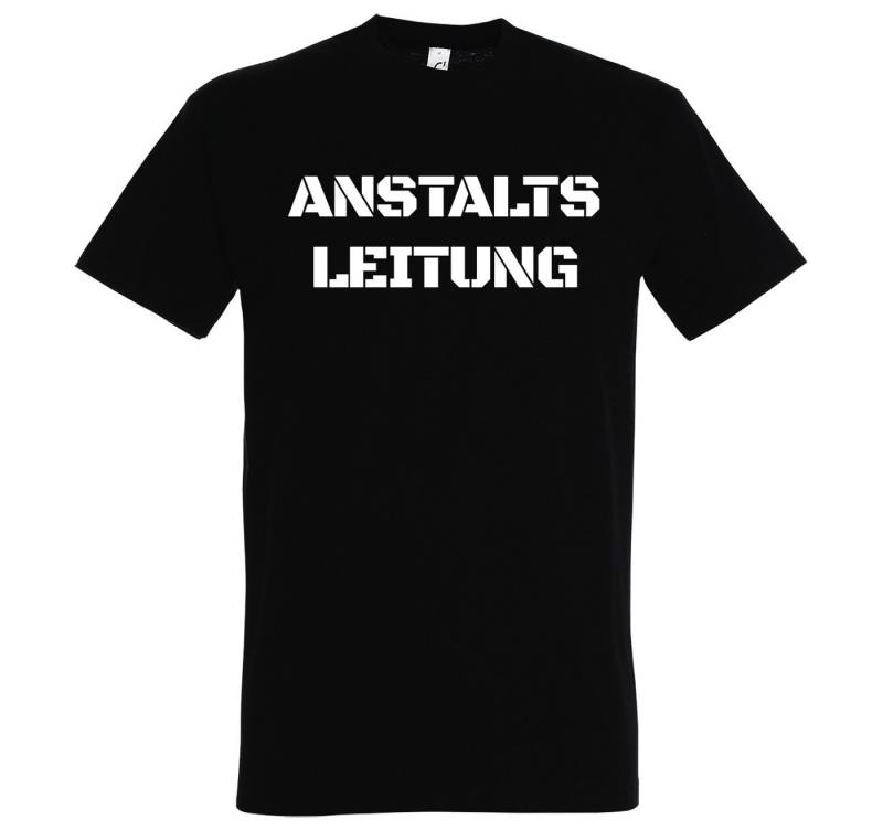 Youth Designz T-Shirt ANSTALTSLEITUNG Herren T-Shirt mit lustigem Frontprint von Youth Designz