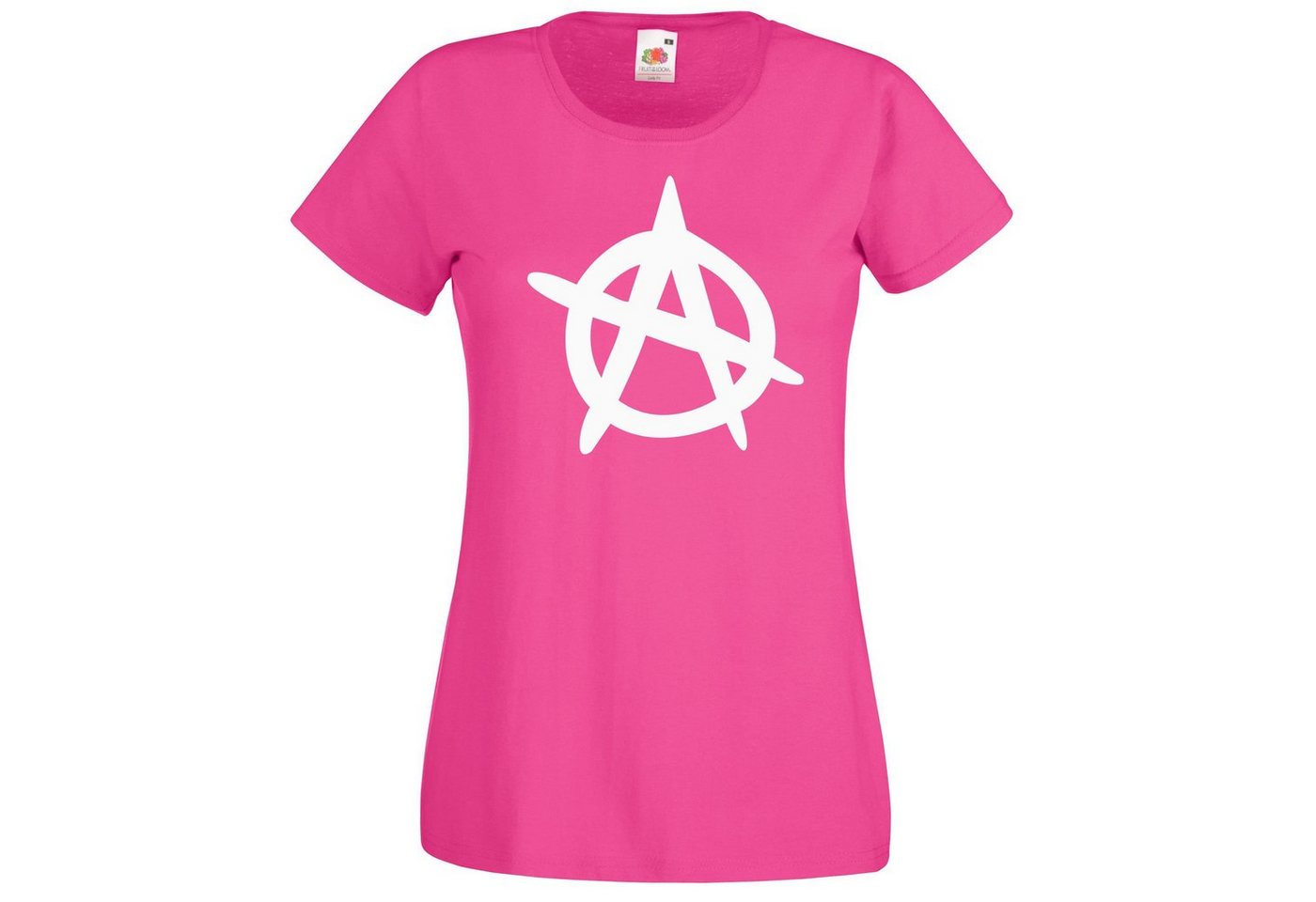 Youth Designz T-Shirt Anarchy Damen T-Shirt mit trendigem Frontprint von Youth Designz