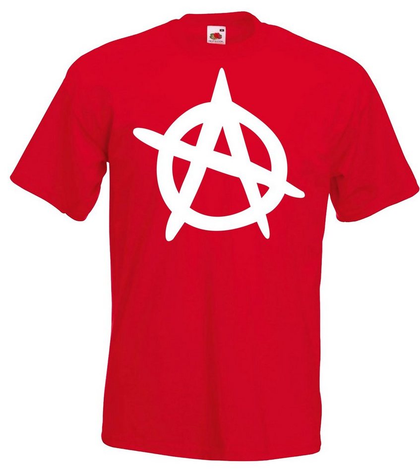 Youth Designz T-Shirt Anarchy Herren T-Shirt mit trendigem Frontprint von Youth Designz