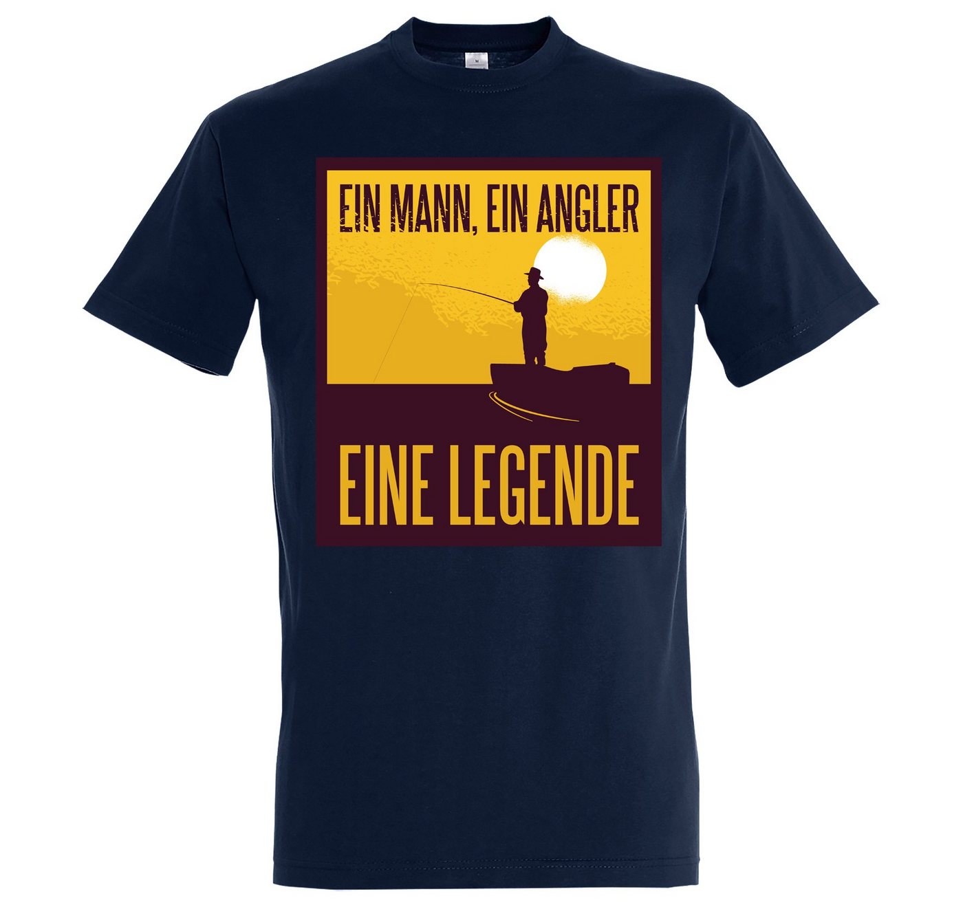 Youth Designz T-Shirt Angler Legende Herren T-Shirt mit lustigem Spruch von Youth Designz