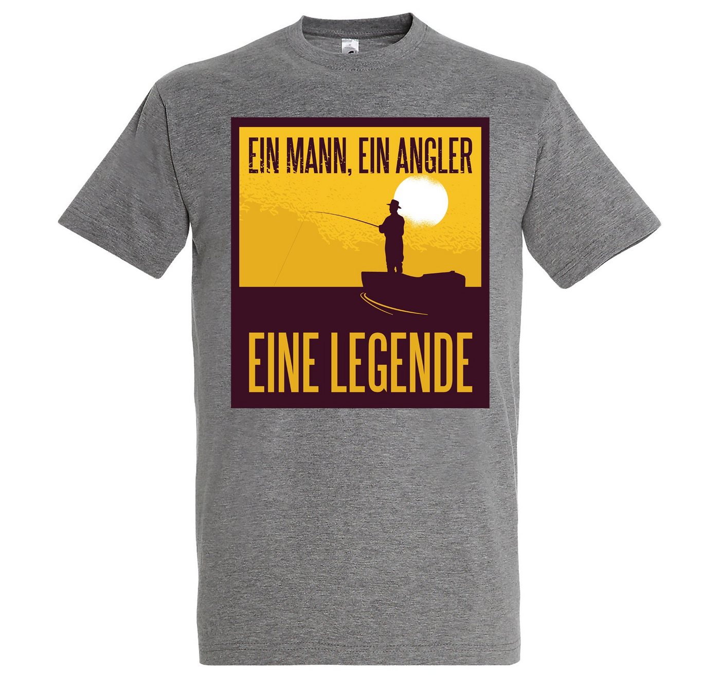 Youth Designz T-Shirt Angler Legende Herren T-Shirt mit lustigem Spruch von Youth Designz