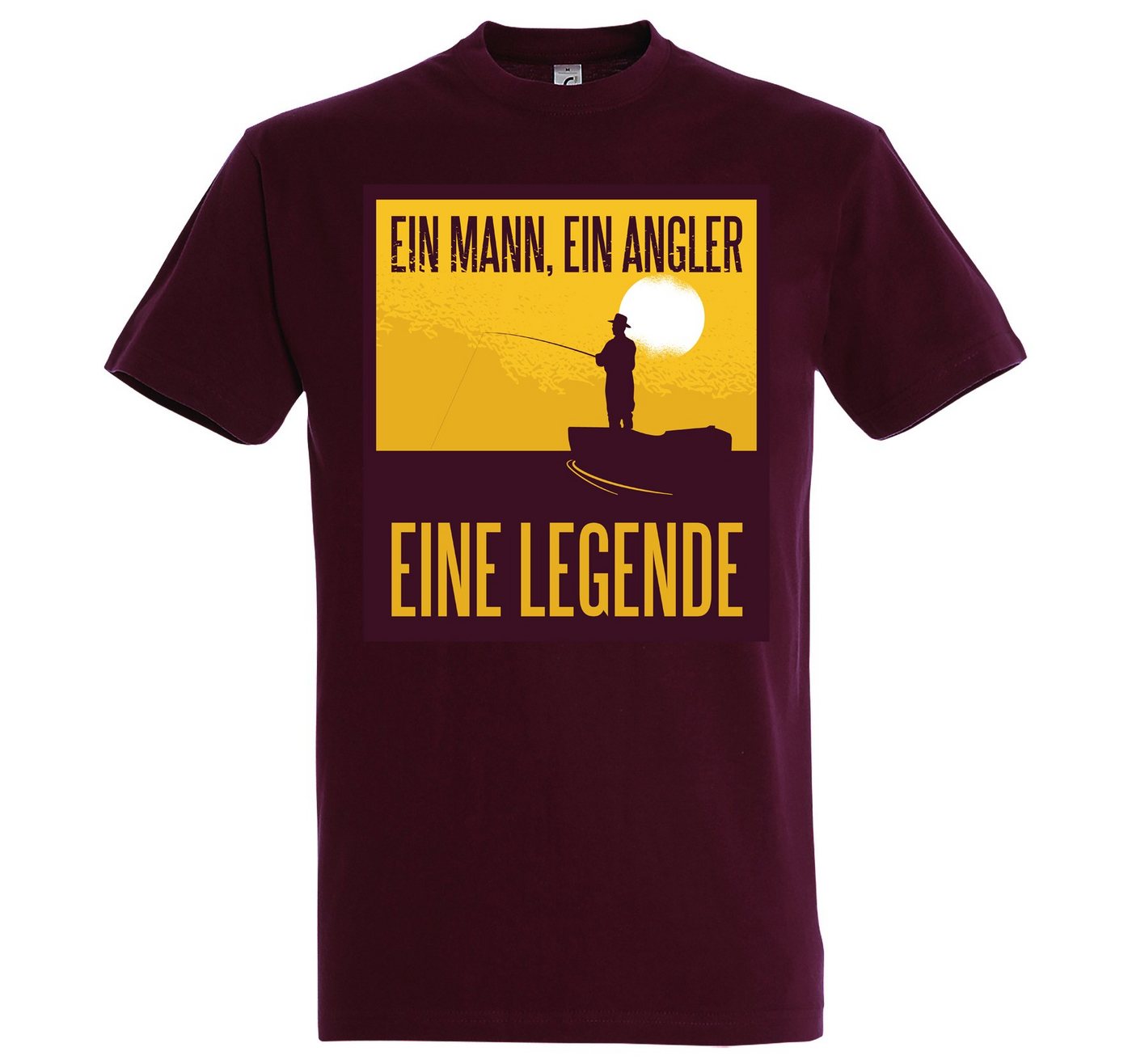 Youth Designz T-Shirt Angler Legende Herren T-Shirt mit lustigem Spruch von Youth Designz