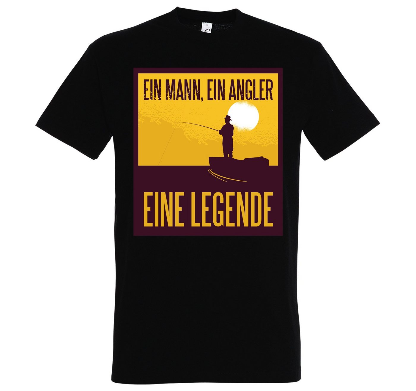 Youth Designz T-Shirt Angler Legende Herren T-Shirt mit lustigem Spruch von Youth Designz