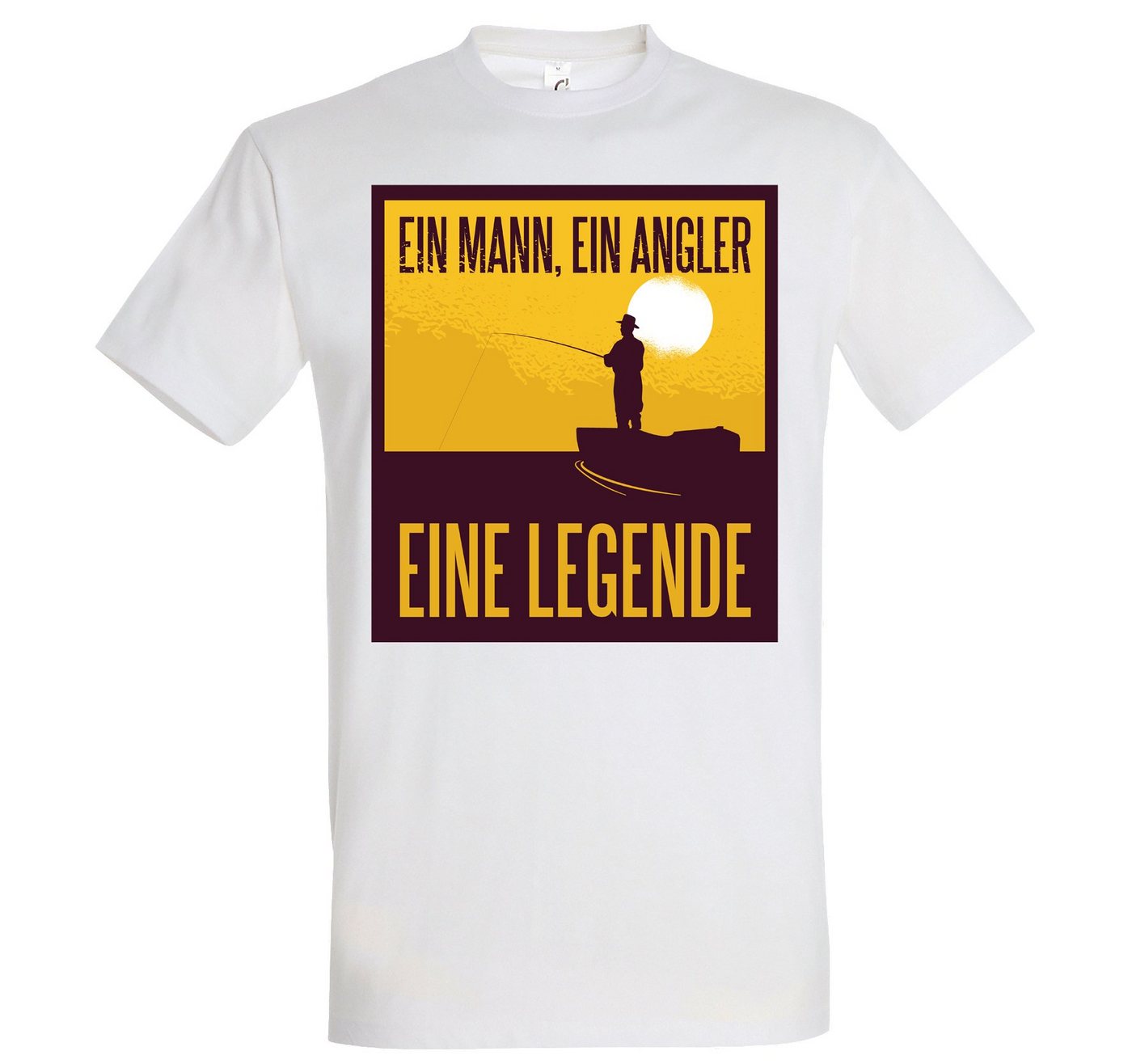 Youth Designz T-Shirt Angler Legende Herren T-Shirt mit lustigem Spruch von Youth Designz