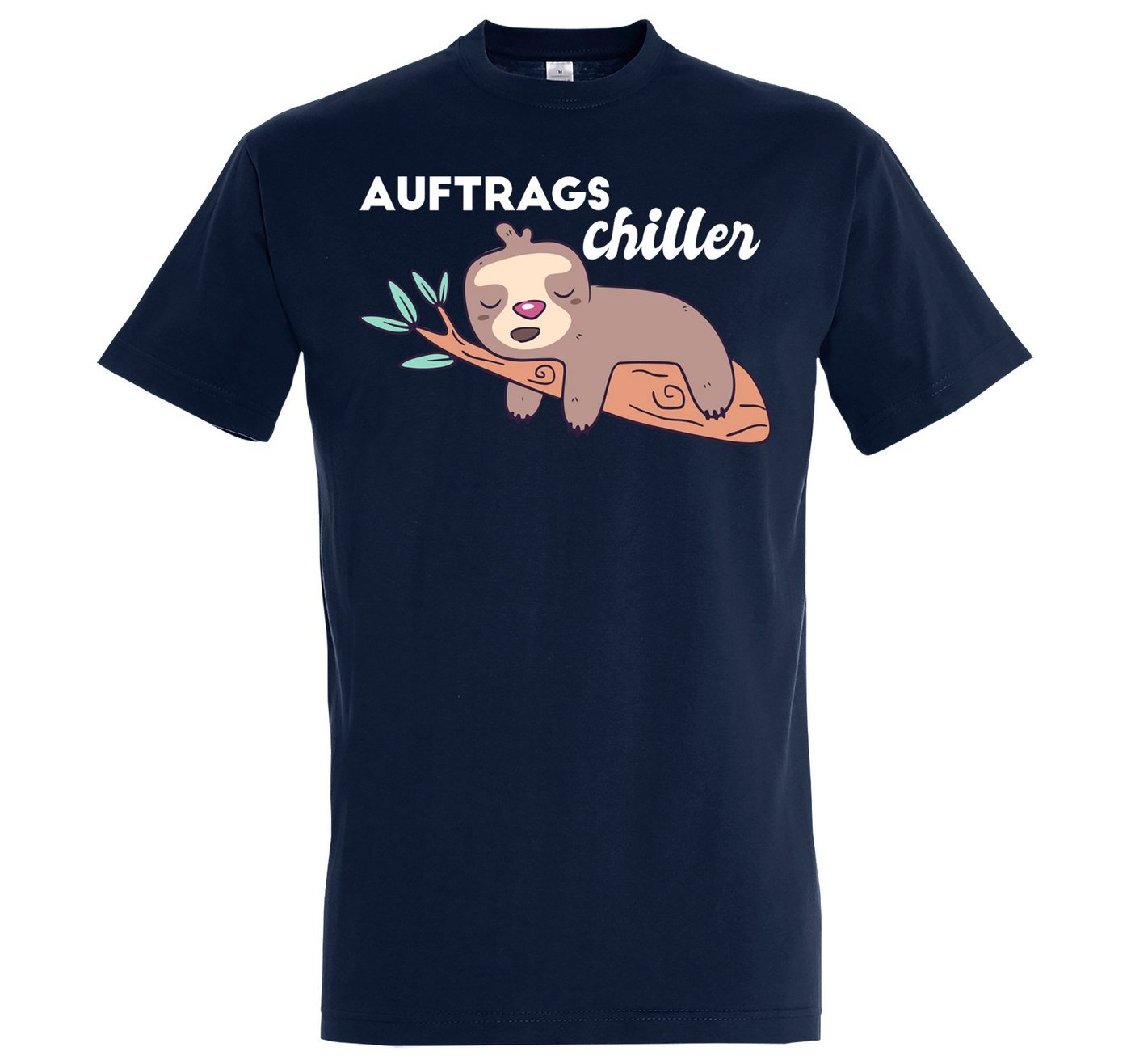 Youth Designz T-Shirt Auftrags Chiller Herren Shirt mit Trendigem Frontdruck von Youth Designz