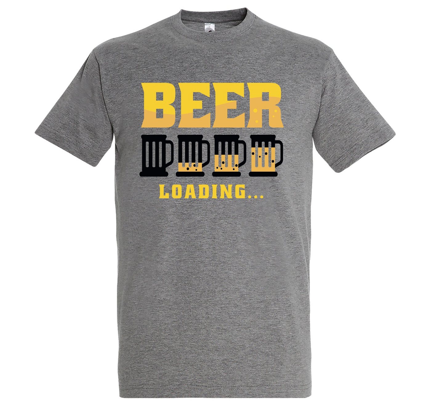 Youth Designz T-Shirt Beer Loading Herren Shirt mit trendigem Frontprint von Youth Designz