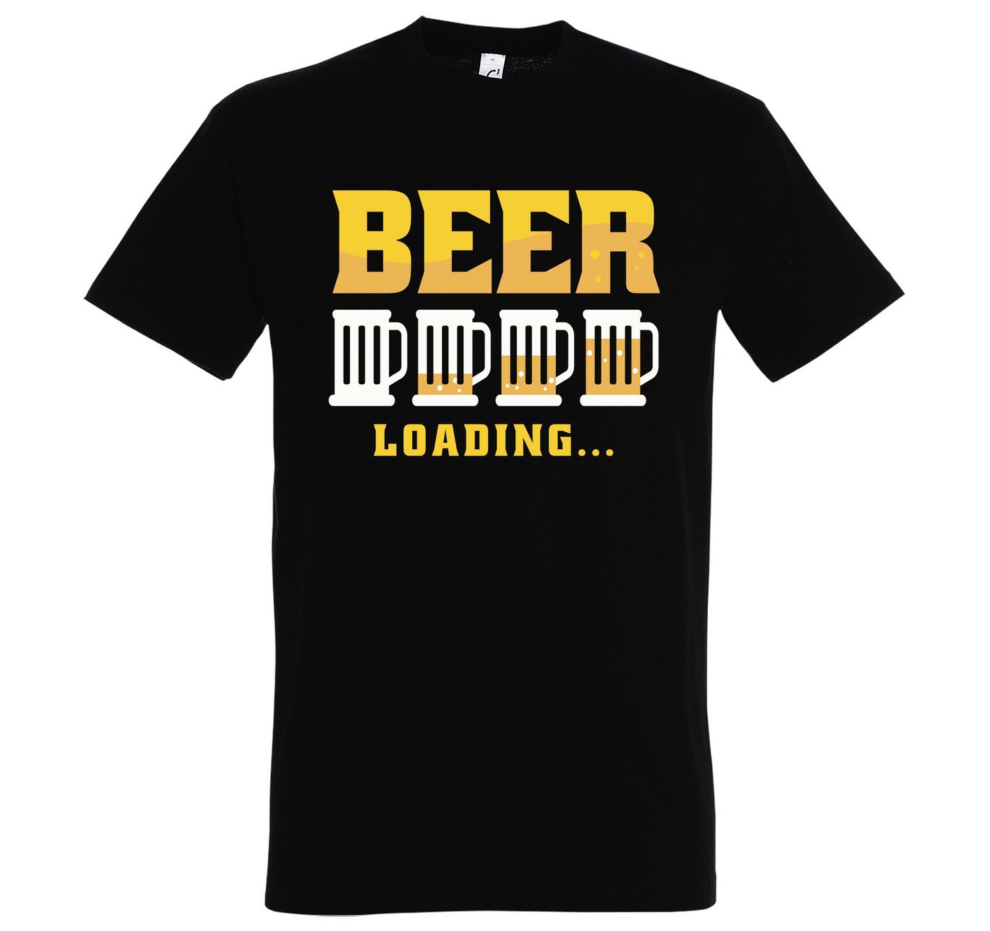 Youth Designz T-Shirt Beer Loading Herren Shirt mit trendigem Frontprint von Youth Designz