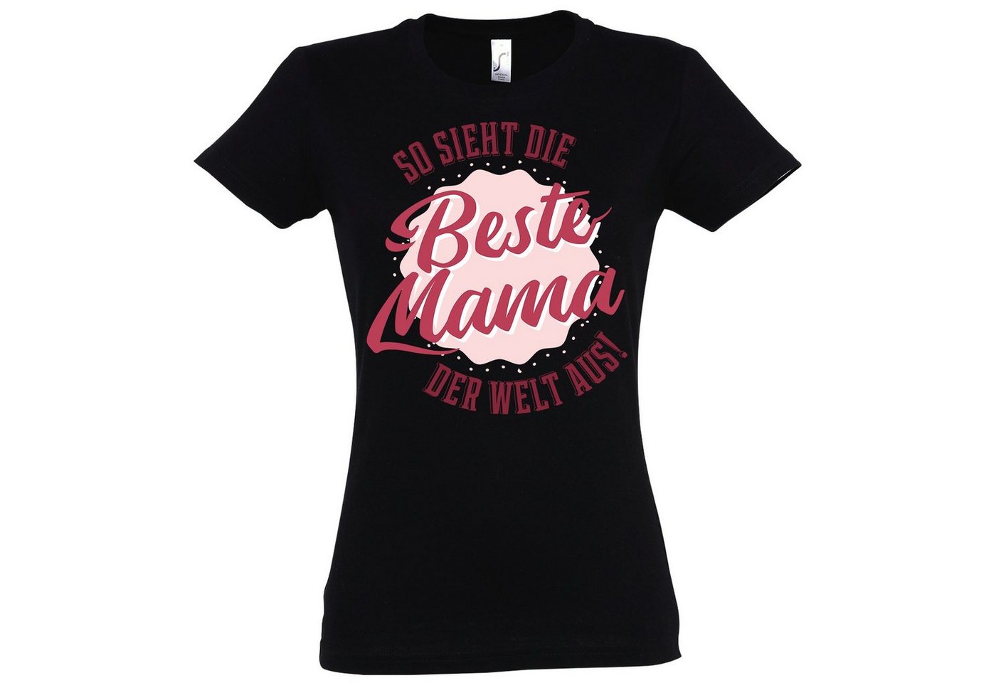 Youth Designz T-Shirt Beste Mama Der Welt Damen Shirt mit trendigem Frontprint von Youth Designz