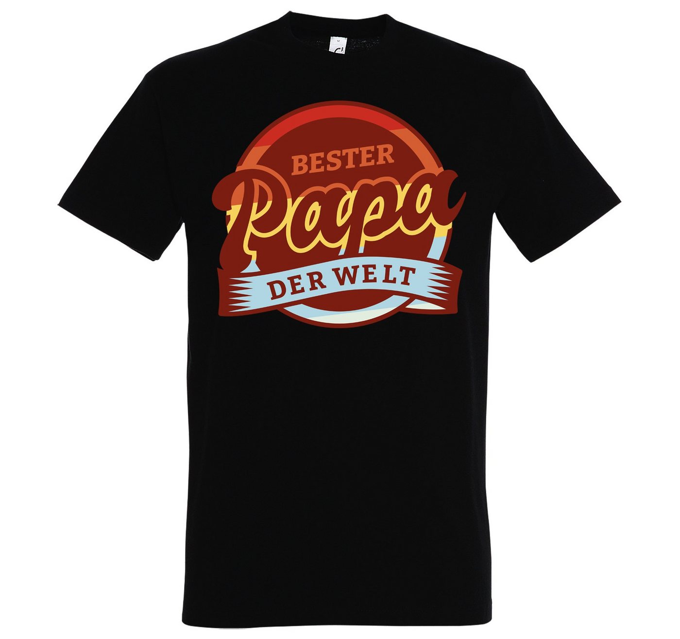 Youth Designz T-Shirt Bester Papa Der Welt Herren T-Shirt mit Trendigem Frontdruck von Youth Designz