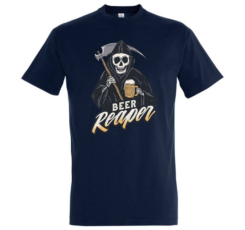 Youth Designz T-Shirt Bier Reaper Herren Shirt mit lustigem Frontprint Youth Designz T-Shirt Bier Reaper Herren Shirt mit lustigem Frontprint von Youth Designz