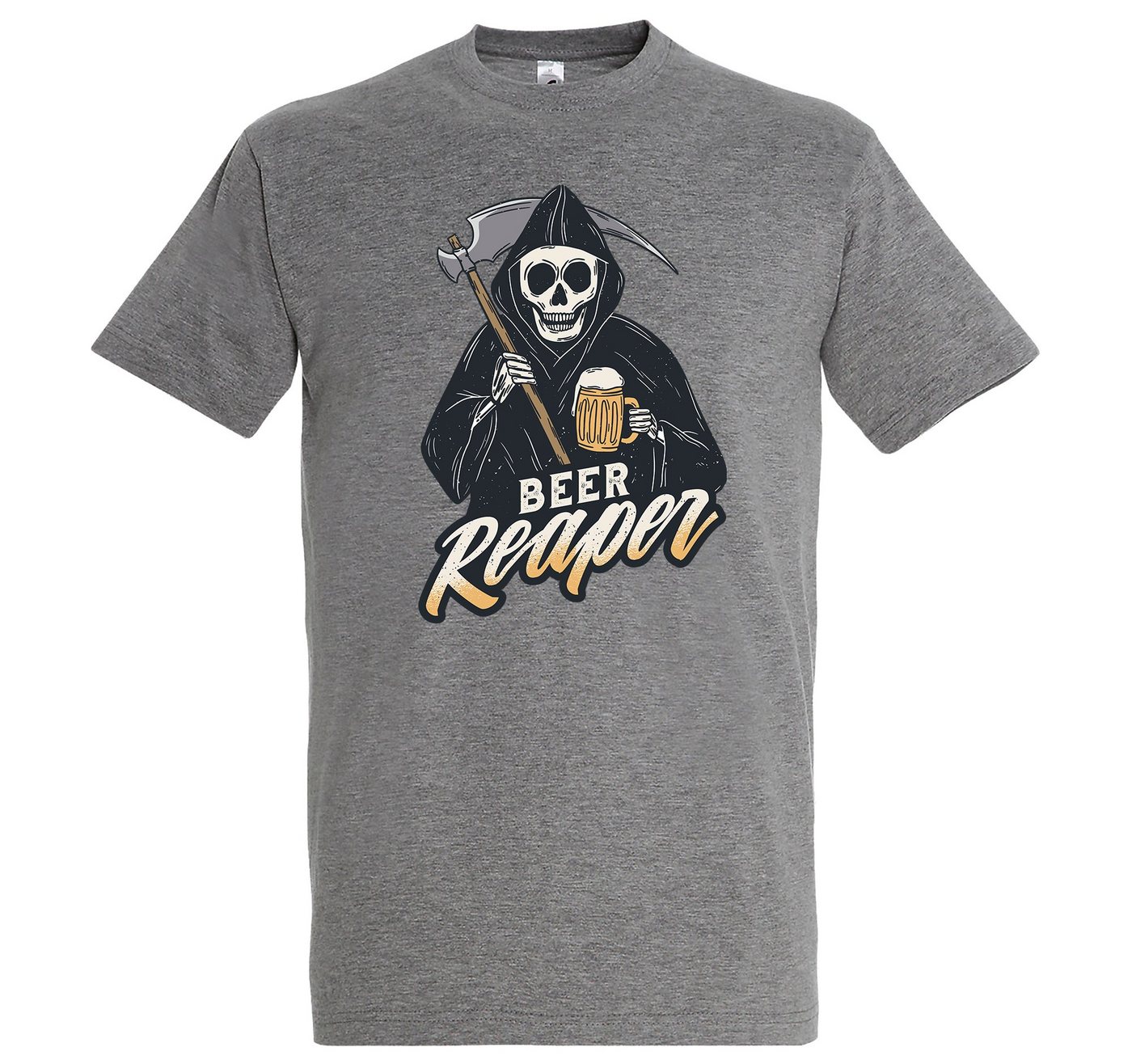 Youth Designz T-Shirt Bier Reaper Herren Shirt mit lustigem Frontprint von Youth Designz