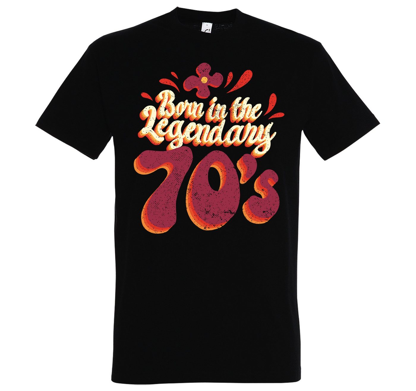 Youth Designz T-Shirt Born In The Legendary 70´s" Herren Shirt mit trendigem Frontprint" von Youth Designz