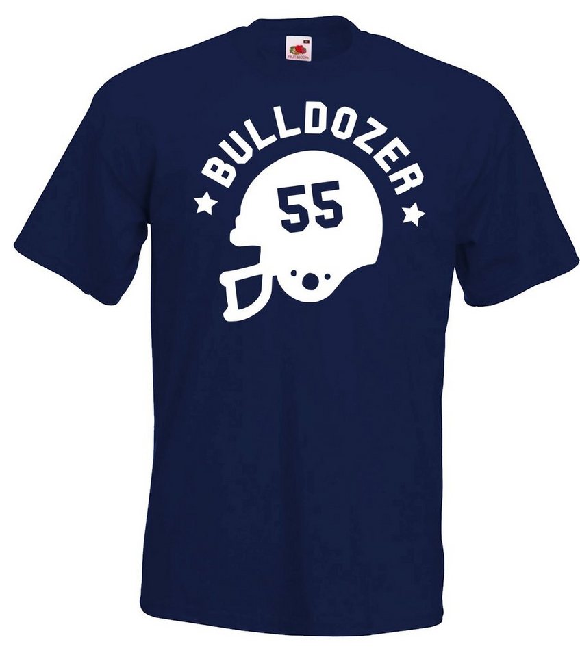 Youth Designz T-Shirt Bulldozer Herren Shirt mit trendigem Frontprint von Youth Designz