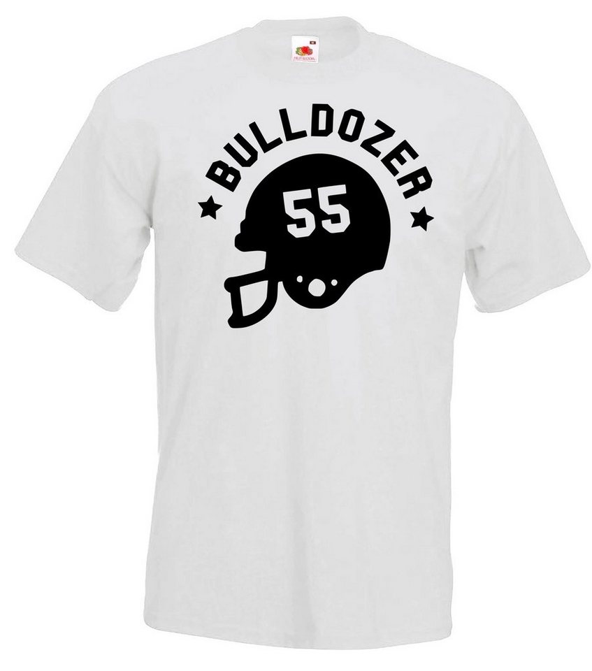 Youth Designz T-Shirt Bulldozer Herren Shirt mit trendigem Frontprint von Youth Designz