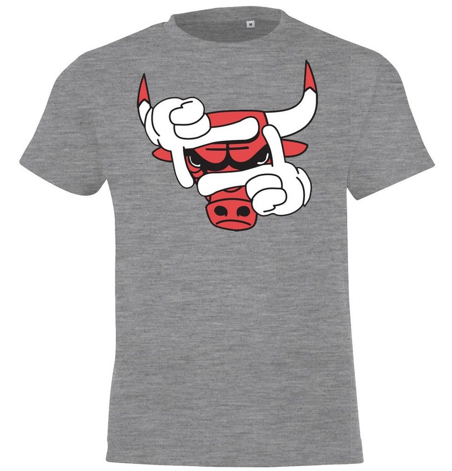 Youth Designz T-Shirt Bulls Kinder T-Shirt für Jungen und Mädchen von Youth Designz