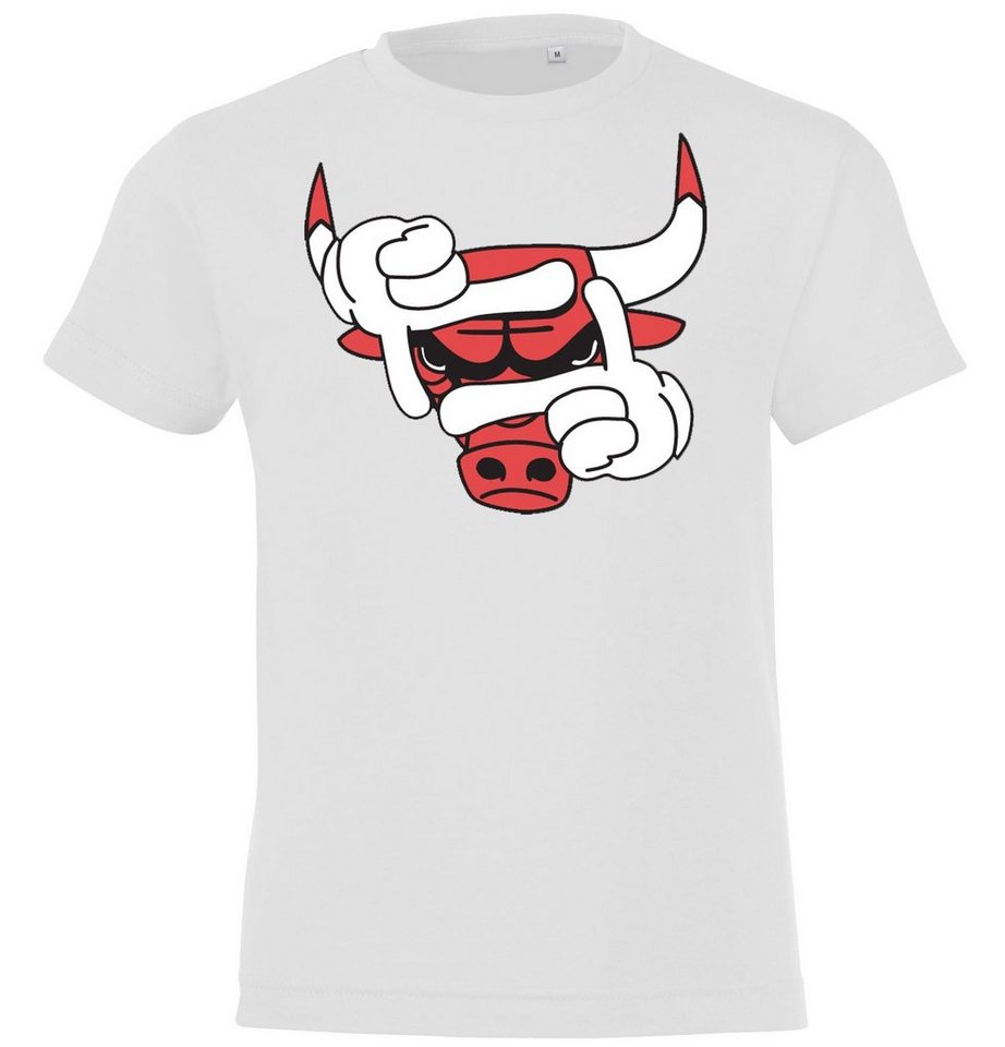 Youth Designz T-Shirt Bulls Kinder T-Shirt für Jungen und Mädchen von Youth Designz