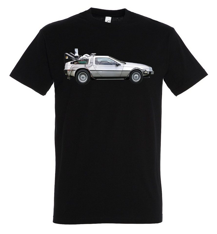 Youth Designz T-Shirt Delorean Herren T-Shirt mit trendigem Frontprint von Youth Designz
