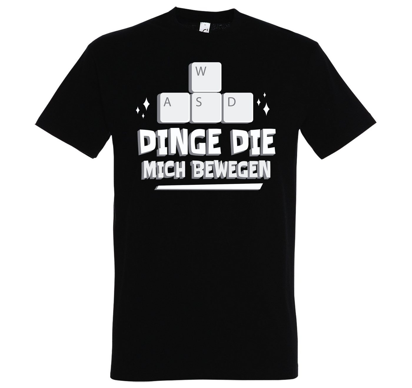 Youth Designz T-Shirt Dinge Die Mich Bewegen Herren Shirt mit lustigem Gamer Frontprint von Youth Designz