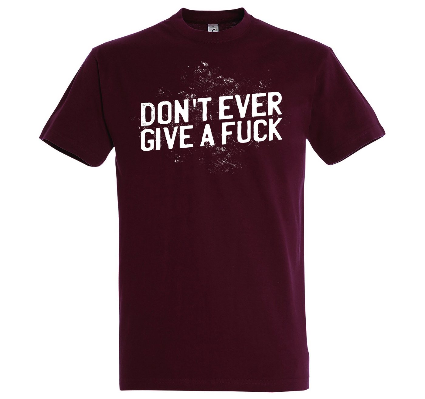 Youth Designz T-Shirt "Don´t ever give a f*ck" T-Shirt mit lustigem Spruch von Youth Designz