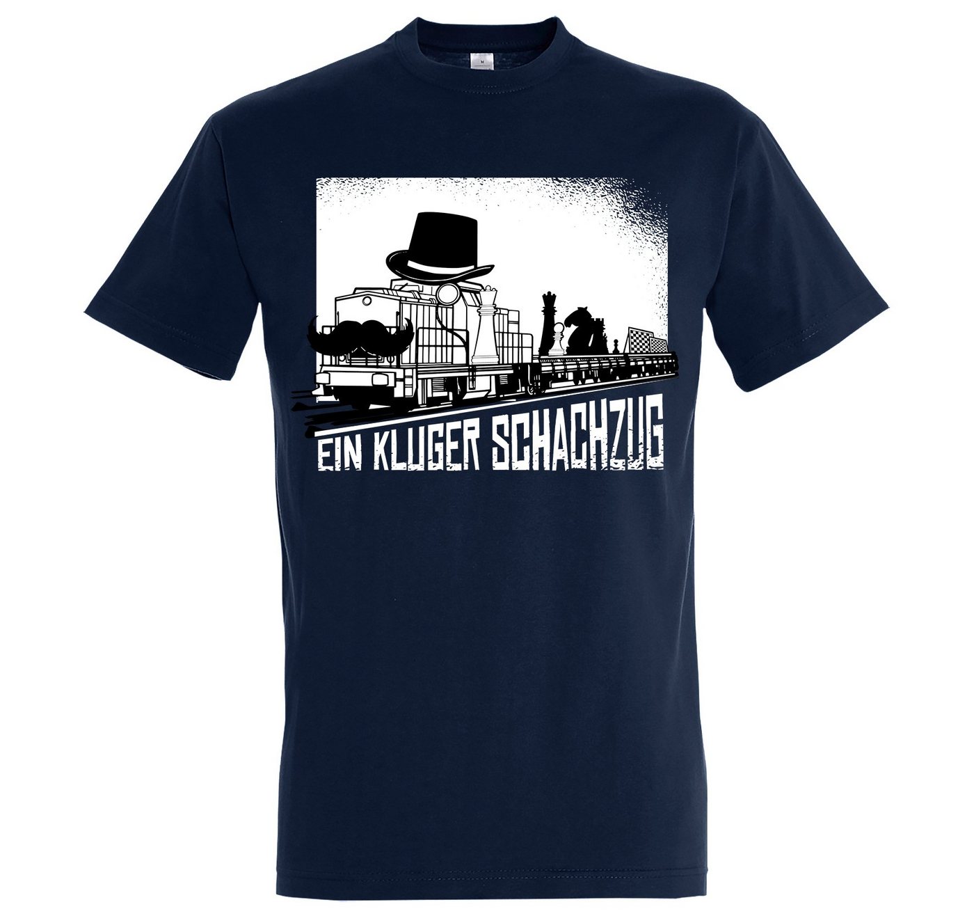 Youth Designz T-Shirt Ein Kluger Schachzug Herren Shirt mit trendigem Frontprint von Youth Designz