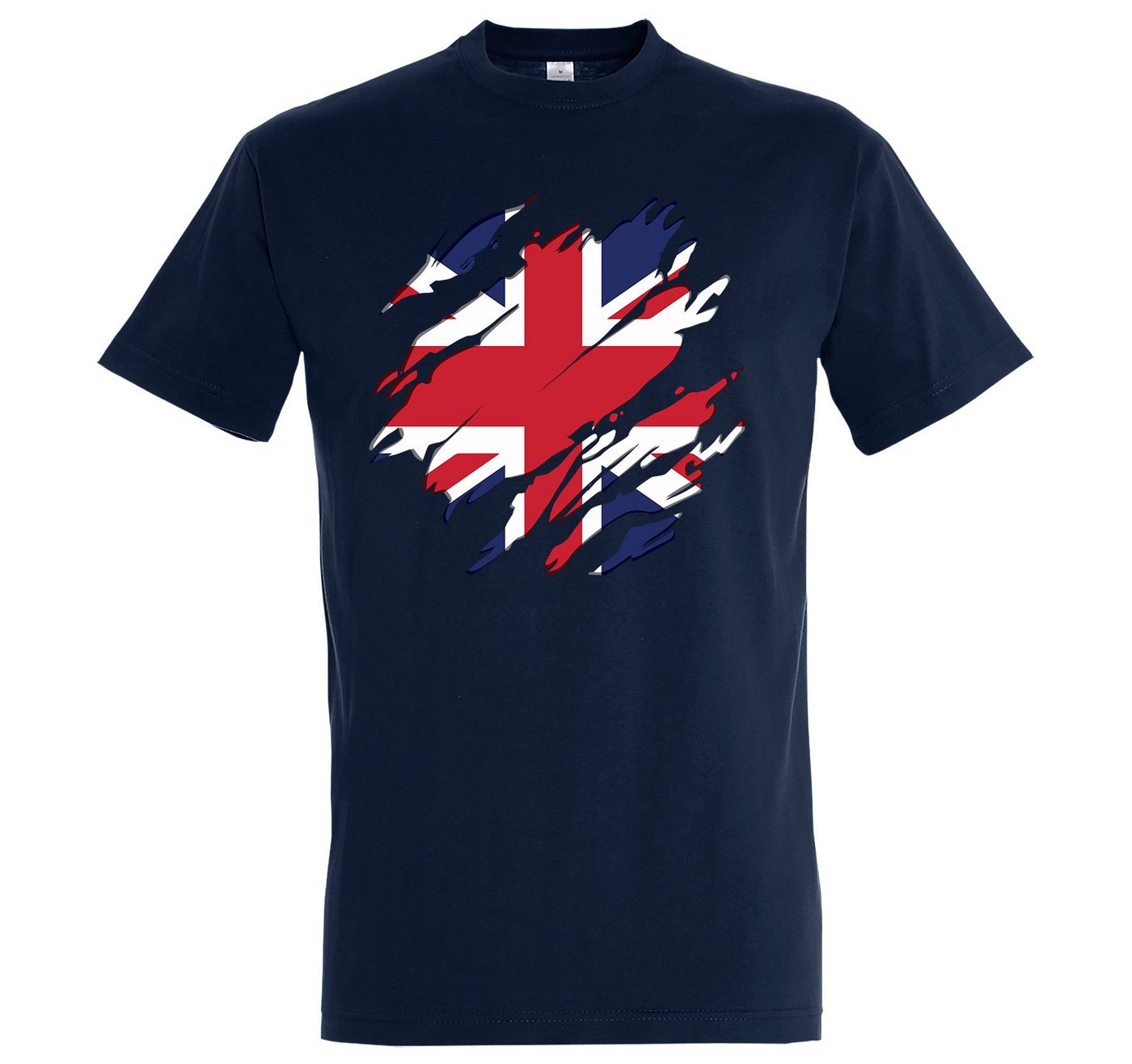 Youth Designz T-Shirt England Britain Herren Shirt mit trendigem Frontprint von Youth Designz