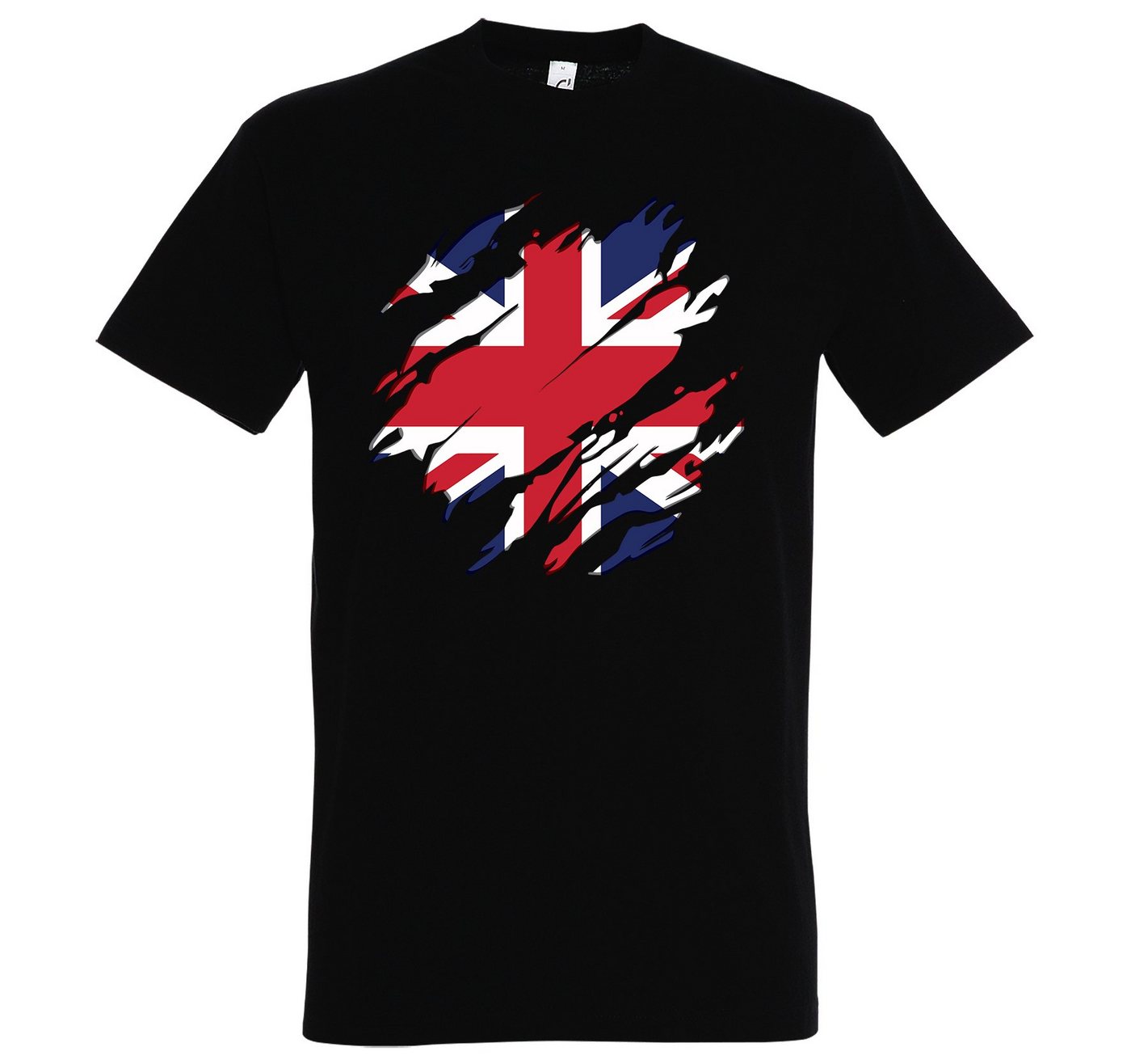 Youth Designz T-Shirt England Britain Herren Shirt mit trendigem Frontprint von Youth Designz