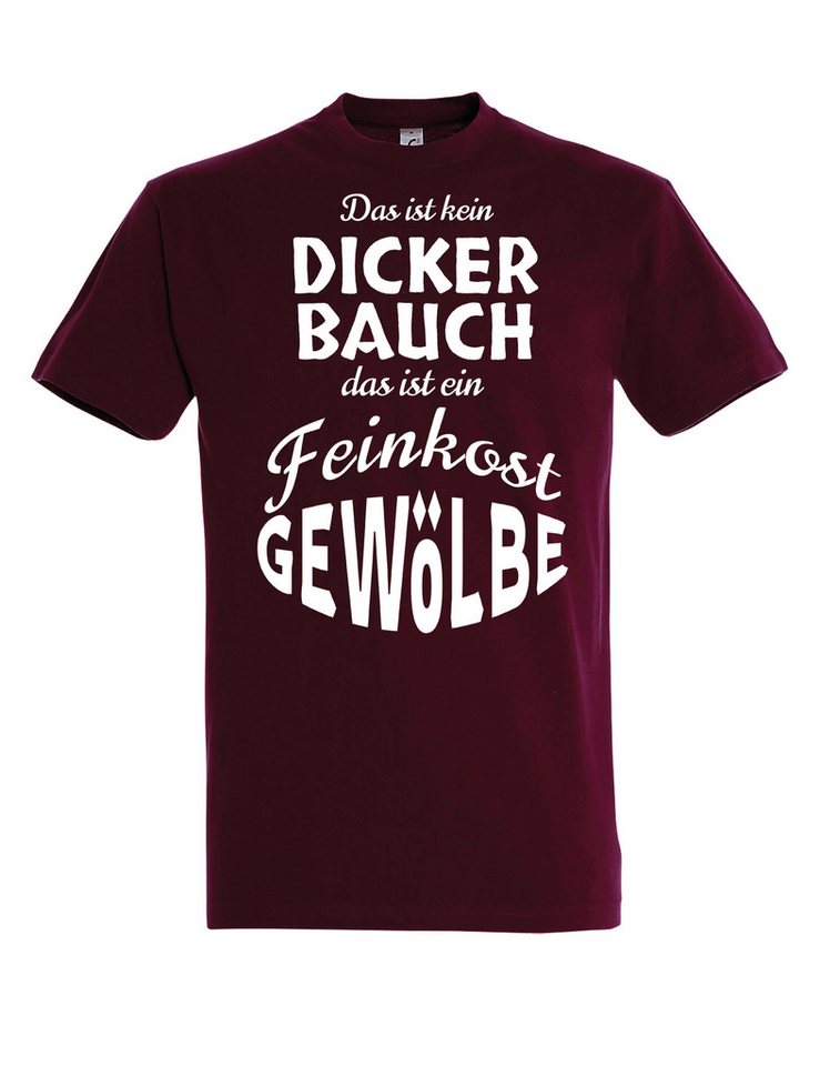 Youth Designz T-Shirt "Das ist ein Feinkost Gewölbe" Herren T-Shirt witzig Print Statement mit lustigen Frontprint für Männer von Youth Designz