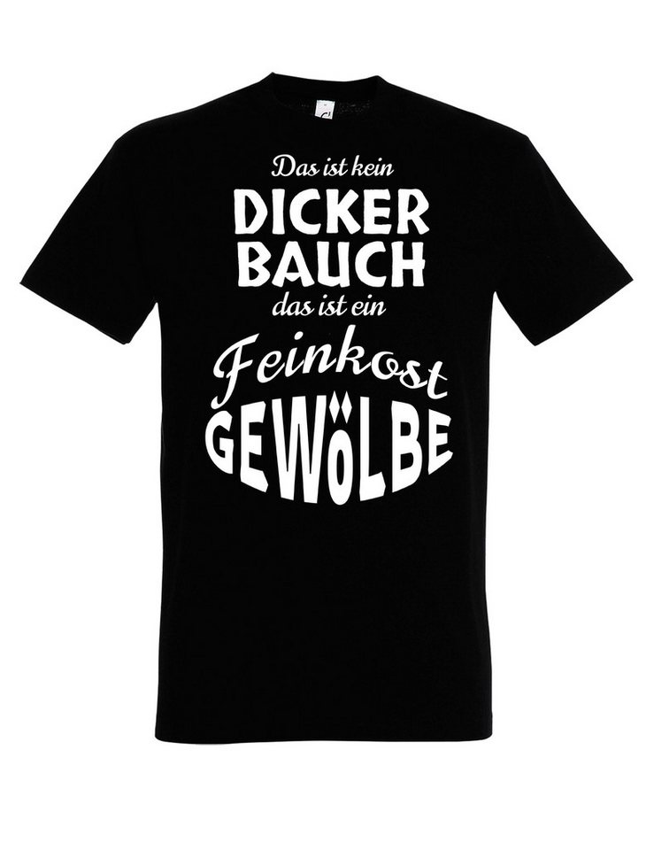 Youth Designz T-Shirt "Das ist ein Feinkost Gewölbe" Herren T-Shirt witzig Print Statement mit lustigen Frontprint für Männer von Youth Designz