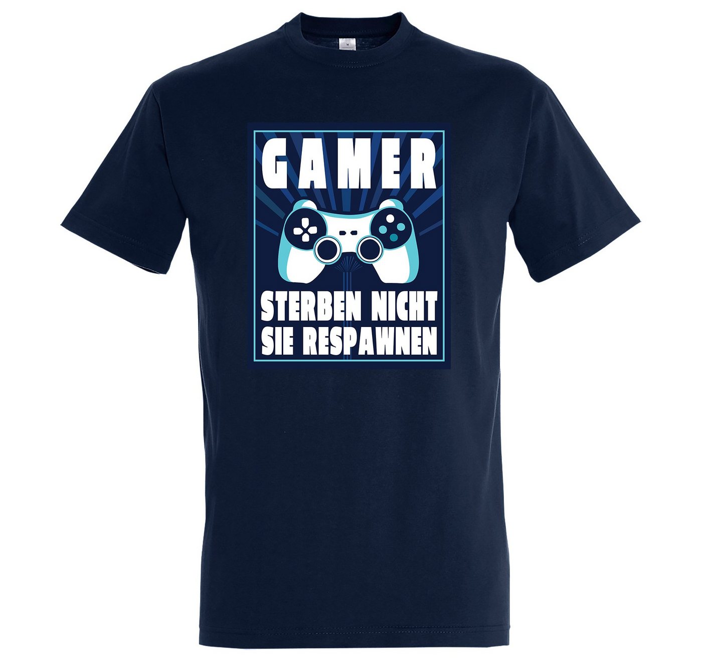 Youth Designz T-Shirt Gamer Sterben Nicht, Sie Respawnen" Herren T-Shirt mit lustigem Spruch" von Youth Designz