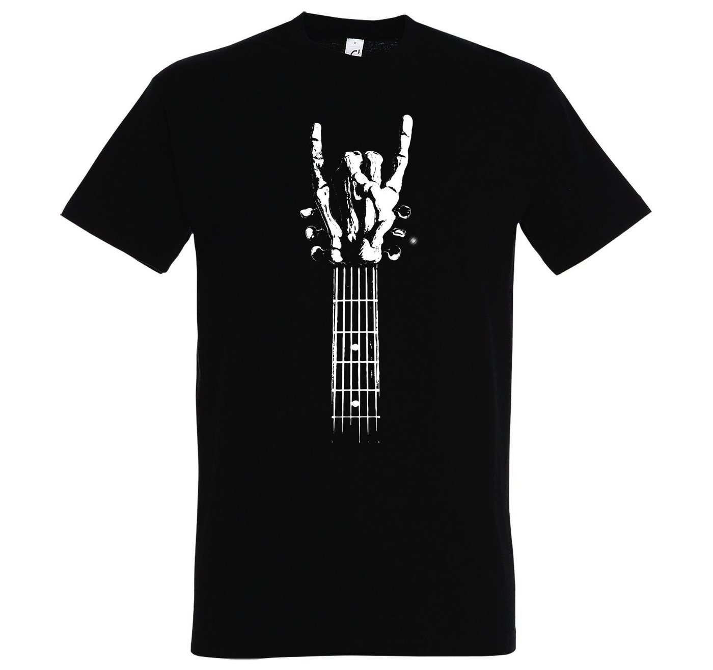 Youth Designz T-Shirt Gitarre Rock Herren Shirt mit trendigem Frontprint von Youth Designz