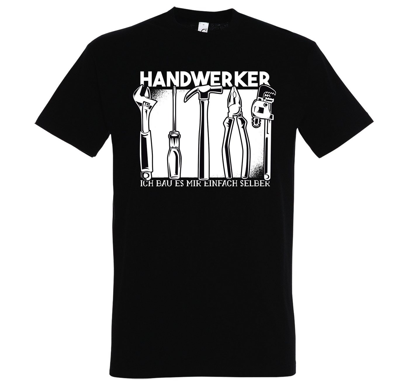 Youth Designz T-Shirt Handwerker Herren Shirt mit lustigem Handwerker Frontmotiv von Youth Designz