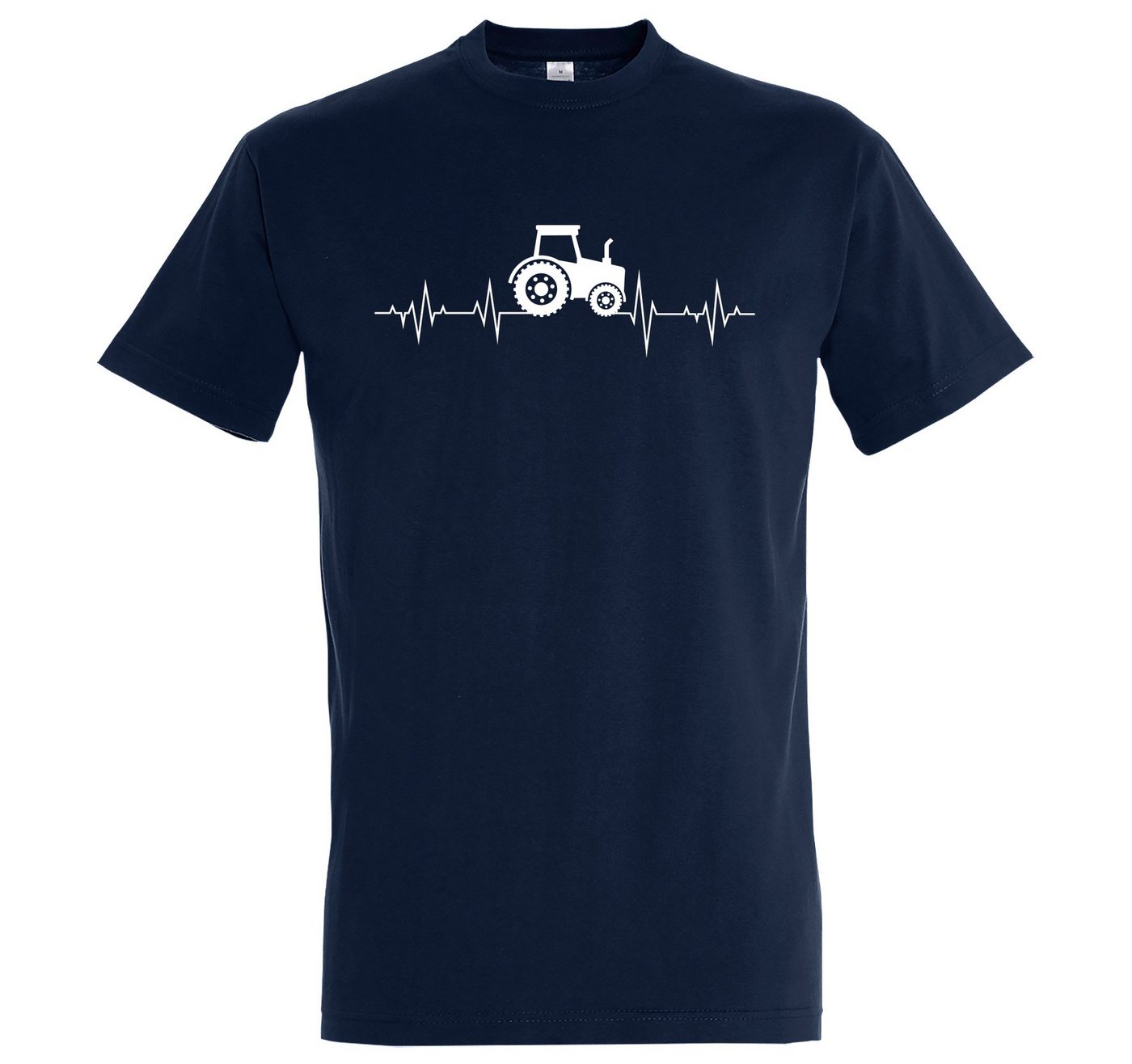 Youth Designz T-Shirt Heartbeat Traktor Herren Shirt mit trendigem Frontprint Youth Designz T-Shirt Heartbeat Traktor Herren Shirt mit trendigem Frontprint von Youth Designz