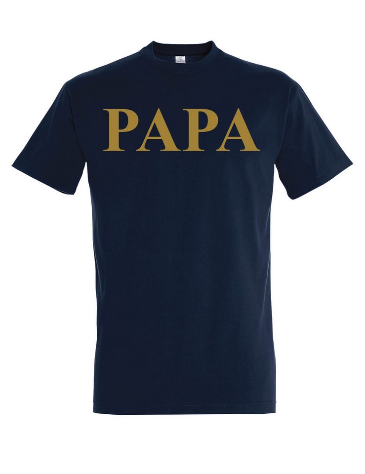 Youth Designz T-Shirt Herren T-Shirt "PAPA" Print Statement Väter Männer Geburtstag Geschenk mit stylischen Aufdruck für Männer von Youth Designz