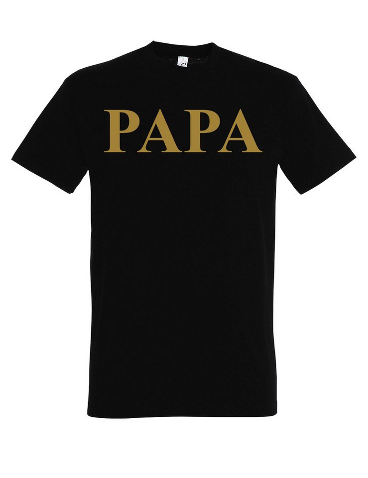 Youth Designz T-Shirt Herren T-Shirt "PAPA" Print Statement Väter Männer Geburtstag Geschenk mit stylischen Aufdruck für Männer von Youth Designz