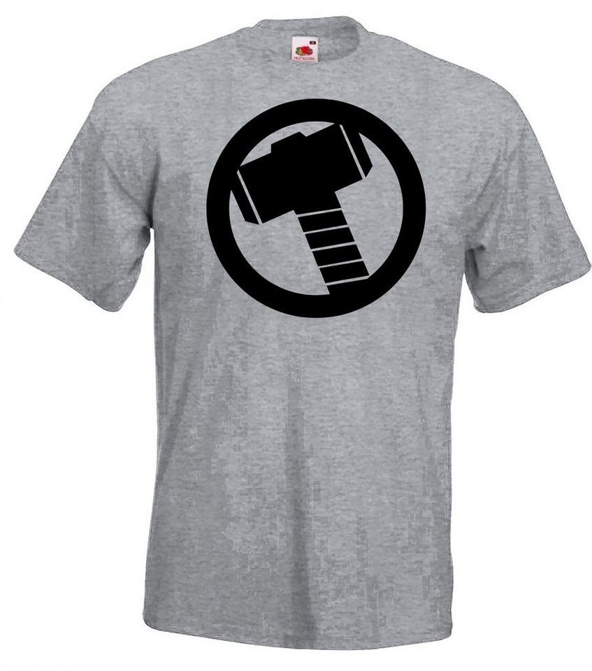 Youth Designz T-Shirt Herren T-Shirt Thor Hammer Odin T-Shirt mit trendigem Frontprint von Youth Designz
