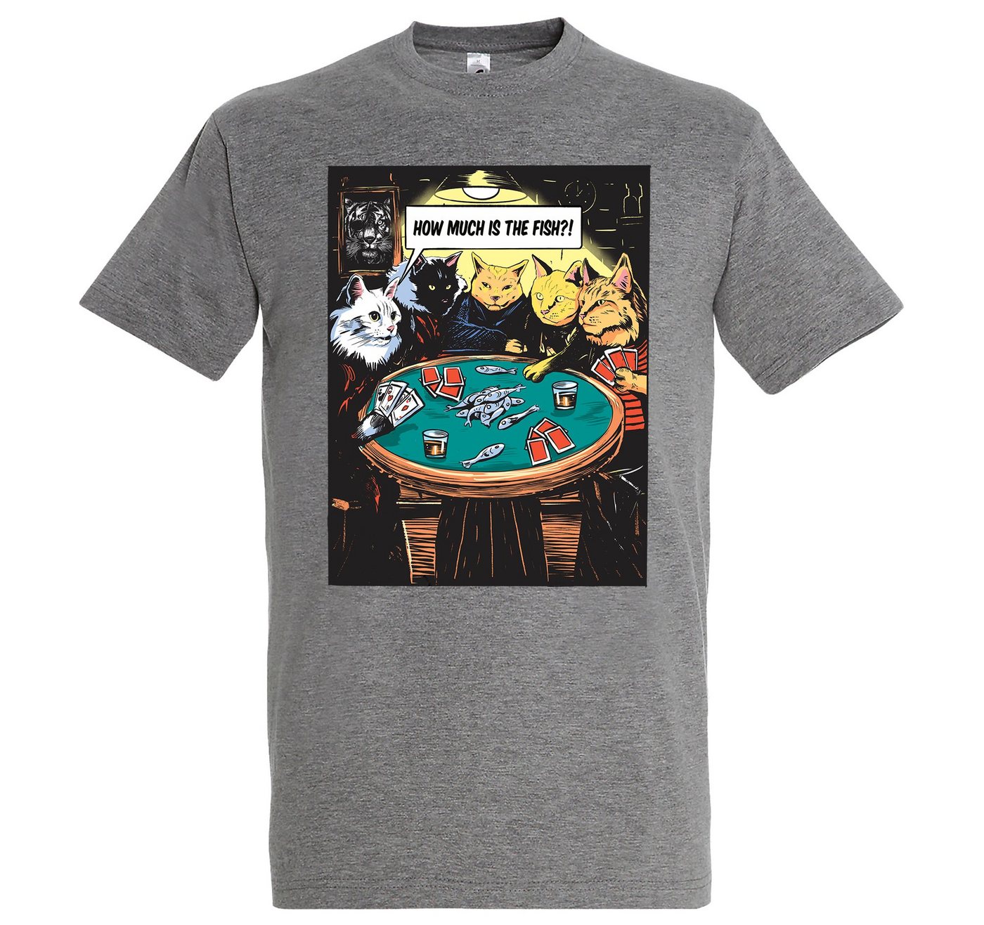 Youth Designz T-Shirt How Much Is The Fish?" Poker Herren Shirt mit trendigem Frontprint" von Youth Designz